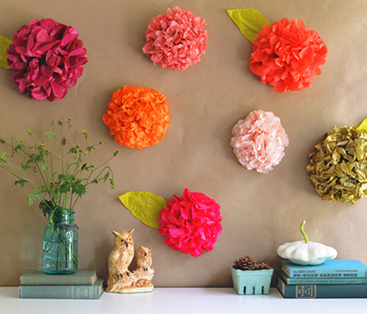 8 Amazing Ways to using Crepe Paper Decoration