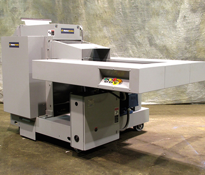 High capacity commercial paper shredder
