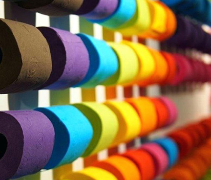What Ever Happened to Colored Toilet Paper?