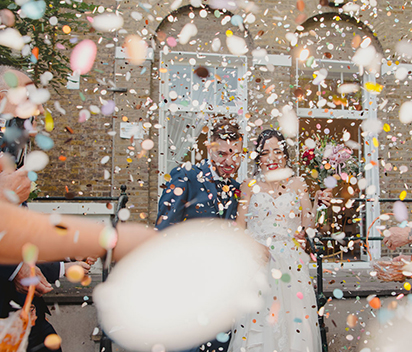 Wedding Confetti Paper for Propose