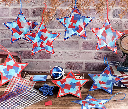 Fun and Safe Paper Star Confetti for School Arts & Crafts Activities