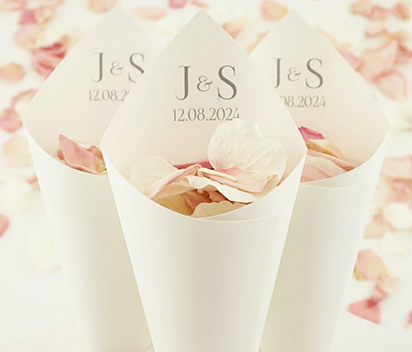 Customized Rice Paper Confetti for Brand Promotions