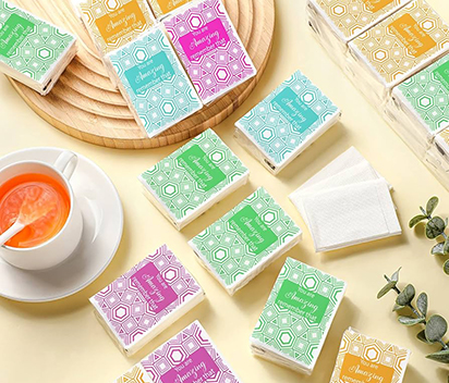 Small Tissue Packs for Restaurants and Cafés