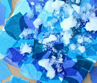 Creative Classroom Projects with Bleeding Crepe Paper