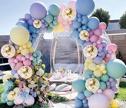 Rainbow Confetti Decorations for Tables, Balloons, and Gift Bags