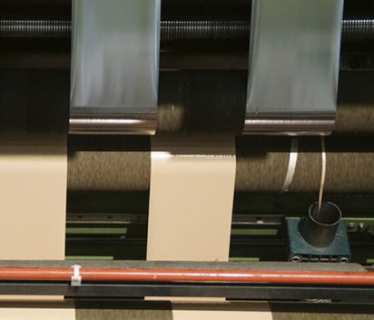 Reducing Coating Waste in Metallic Crepe Paper Production Lines