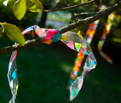 Visual Merchandising Ideas Featuring Paper Mache Streamers