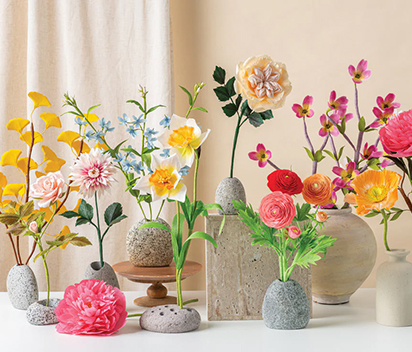 Eco-Friendly Crafting with White Doublette Crepe Paper