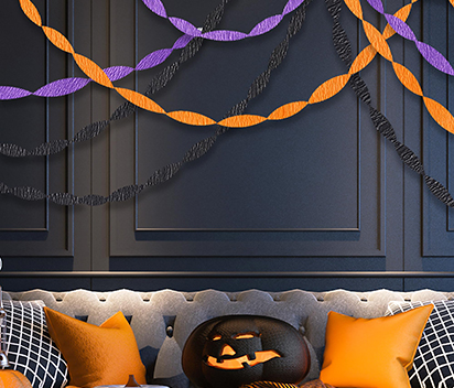 Modern Event Styling Ideas with Crepe Paper Streamers