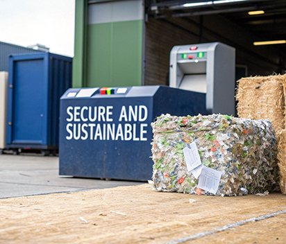 Combining Security and Sustainability with Confidential Waste Collection