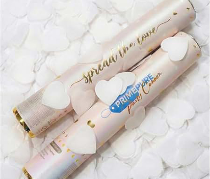 White Tissue Paper Confetti for Archival and Keepsake Packaging
